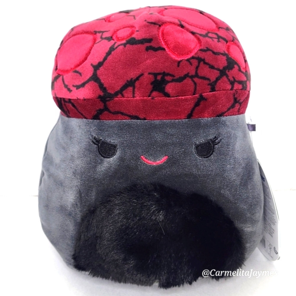 GERT 🍄 FTM Red & Black Mushroom Girly Goth Squad Original Squishmallow ☆ NWT ☆